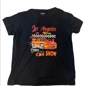 Shein top size Large but fits like a tight medium